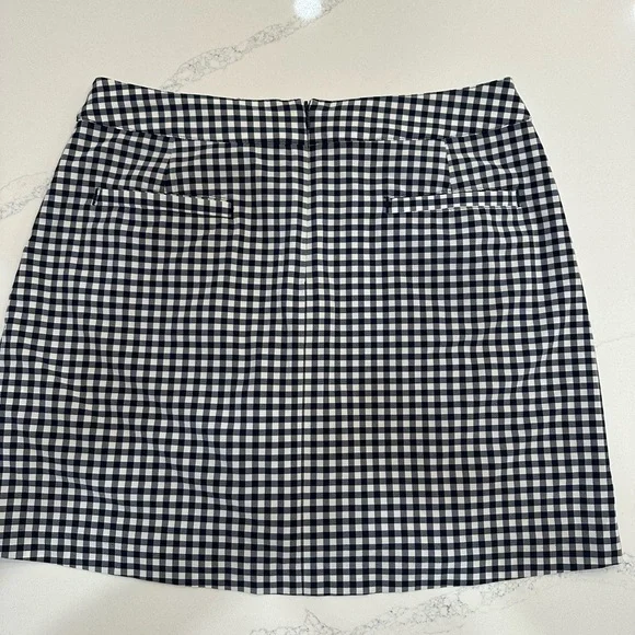 Lady Hagen Navy and White Gingham Skort - Sz 6 - Picture 2 of 11